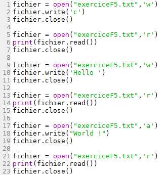 exercice F5 F5py34